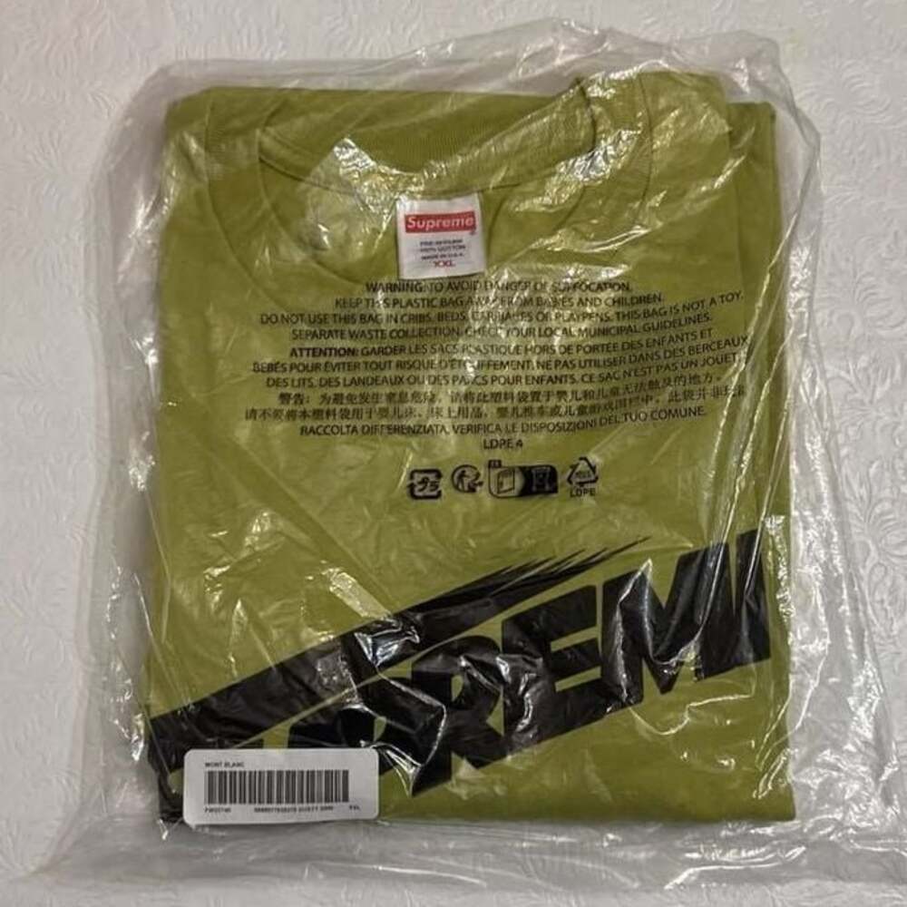 Green Supreme Mont Blanc Tee Size XXL New
